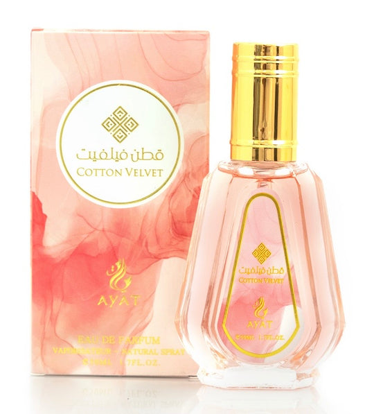 Eau de Parfum Cotton Velvet – Ayat Perfumes – 50 ml